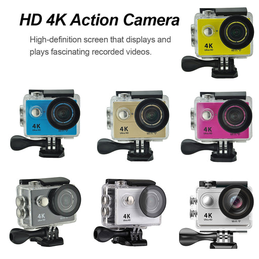 Professional H9R Ultra HD 4K Action Camera 30m waterproof 2.0' Screen 1080p sport Camera go extreme pro cam