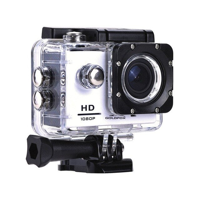 Original Goldfox Action Camera HD 1080P 2.0" LCD Screen Go Underwater 30M Waterproof pro Video Recording Cameras Mini Sport Cam
