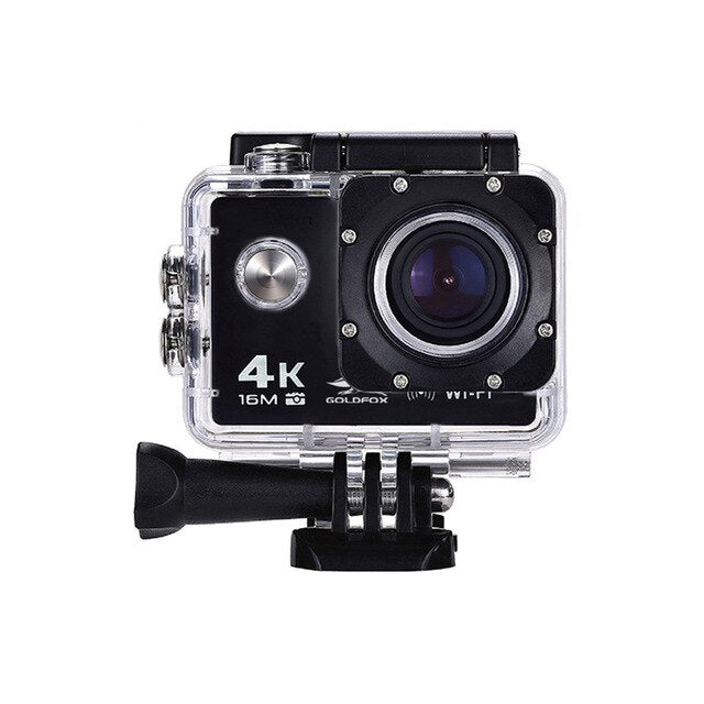 Ultra HD 4K Action Camera Extreme Sports WiFi Helmet Camera with Remote Control go Underwater Cam pro DV Recording Mini Camera