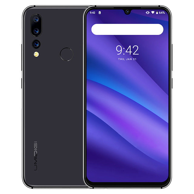 UMIDIGI A5 PRO 4G Smartphone 6.3 inch FHD+ Android 9.0 Cellphone 4GB RAM 32GB ROM 16.0MP+8.0MP+5.0MP Rear Camera Mobile Phone