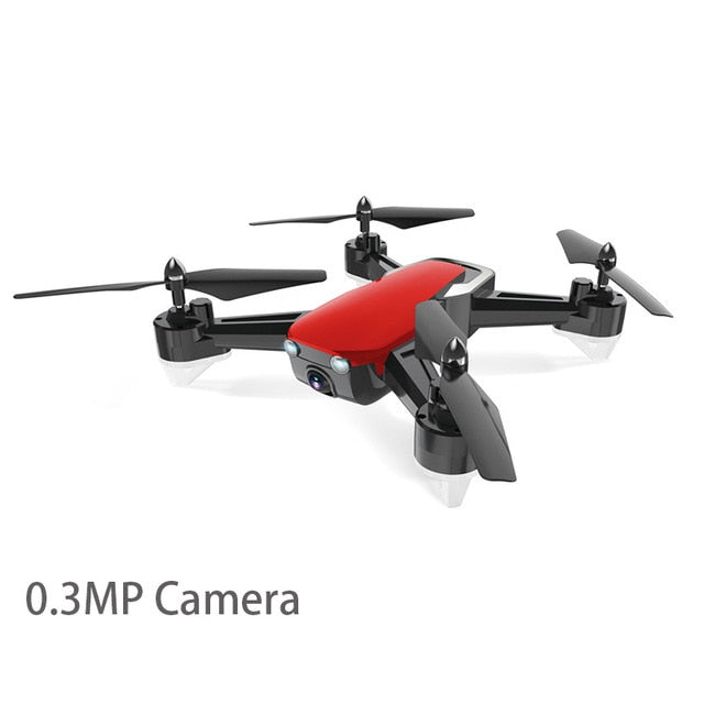 RC Drone With Camera HD 0.3MP/2MP RC Quadcopter WIFI FPV Remote Control Helicopter 800mAh Altitude Hold Mode Drone Red&Black