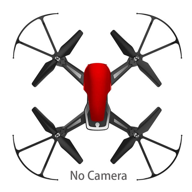 RC Drone With Camera HD 0.3MP/2MP RC Quadcopter WIFI FPV Remote Control Helicopter 800mAh Altitude Hold Mode Drone Red&Black