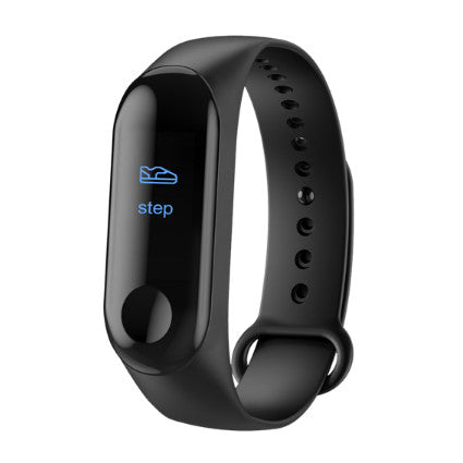 LYKRY Smart Bracelet Sport Watch 90mAh Fitness Tracker M3 Color Display Smart Watch Men Women Heart Rate Blood Pressure
