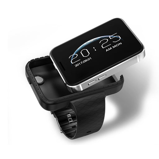 I5S Smart Band Watch 720 HD Camera Pedometer TF Card Extend GSM MP3 MP4 Camera Smart Mobile Watch 64GB + 128mb Remote Control