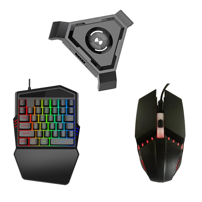 P5 PUBG Mobile Phone Gamepad PUBG Controller USB Mouse Bluetooth Wireless Keyboard For iPhone Android FPS Gaming PC Gamer