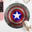 SIANCS 22X22cm Avengers Hero Round Mouse Pad  Non-Skid Small Size Locking Edge Gaming MousePad Rubber Fashion Office Mat