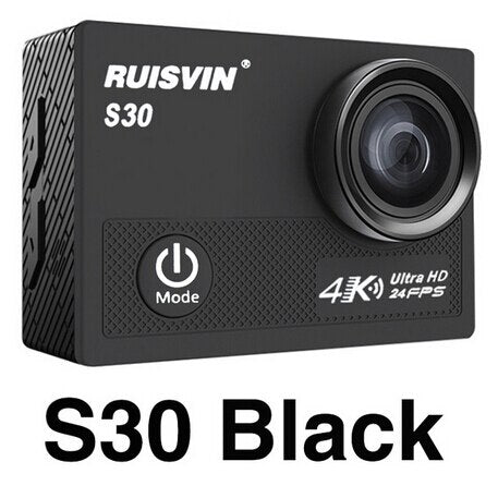 Original RUISVIN S30 Wifi 4K 24fps Novatek 96660 2.0" LCD Action Camera 30M Diving Go Waterproof Pro Camera Ultra HD Sports Cam