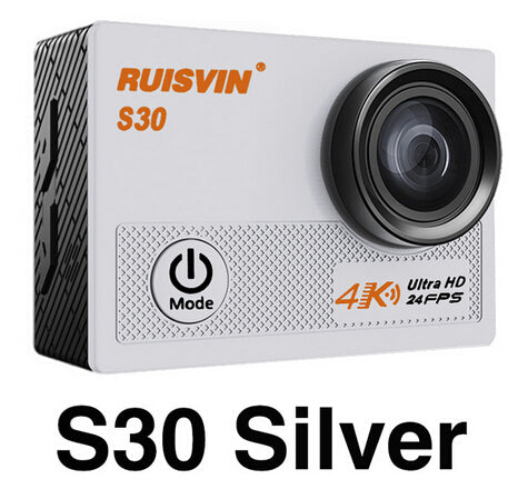 Original RUISVIN S30 Wifi 4K 24fps Novatek 96660 2.0" LCD Action Camera 30M Diving Go Waterproof Pro Camera Ultra HD Sports Cam