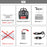 Original Syma X5A Drone 2.4G 4CH RC Helicopter Quadcopter with No Camera Aircraft Dron for Novice Ship 1 / 2 batteries
