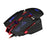 HXSJ 7keys Macro programming gaming mouse four-color glow mouse 4000dpi two hand rest and configuration weight adjustable