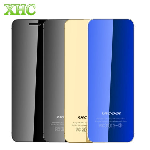 ULCOOL V36 Card Mobile Phone 1.54 inch MTK6261D Support Touch Keys Bluetooth 2.0 FM Anti-lost GSM Dual SIM Cellphones