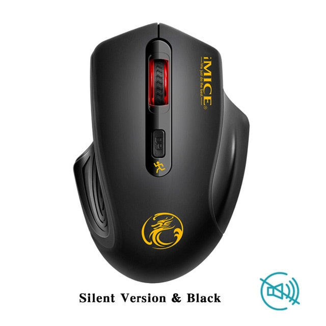 imice USB Wireless mouse 2000DPI Adjustable USB 3.0 Receiver Optical Computer Mouse 2.4GHz Ergonomic Mice For Laptop PC Mouse