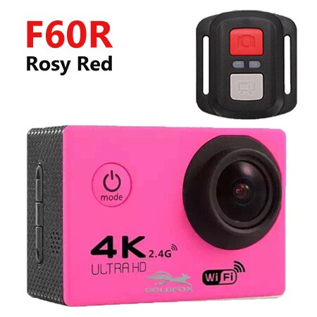 Ultra HD 4K Action Camera wifi Camcorders 16MP 170 go cam 4 K deportiva 2 inch f60 Waterproof Sport Camera pro 1080P 60fps cam