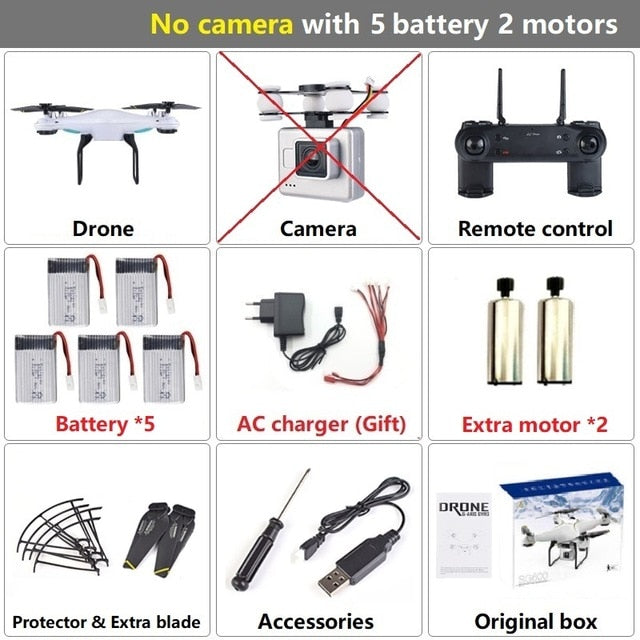 Teeggi SG600 FPV RC Drone With 2MP 720P WiFi HD Camera Quadcopter Altitude Hold A Key Return Helicopter VS X5SW X5HW Dron