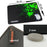 Green Print Large Gaming Mouse Pad Anti-slip Natural Rubber Mouse Mat Keyboard Pad Desk Mat For Laptop Computer Gamer Mousepad