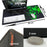 Green Print Large Gaming Mouse Pad Anti-slip Natural Rubber Mouse Mat Keyboard Pad Desk Mat For Laptop Computer Gamer Mousepad