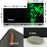 Green Print Large Gaming Mouse Pad Anti-slip Natural Rubber Mouse Mat Keyboard Pad Desk Mat For Laptop Computer Gamer Mousepad
