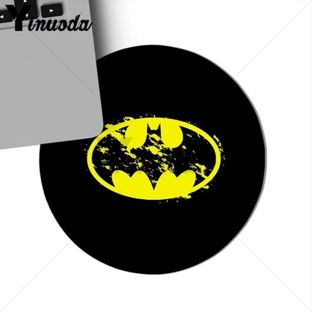 Yinuoda Your Own Mats Marvel Comics logo Mousepads gamer gaming Mouse pads round mousepad Rubber Rectangle Mousemats