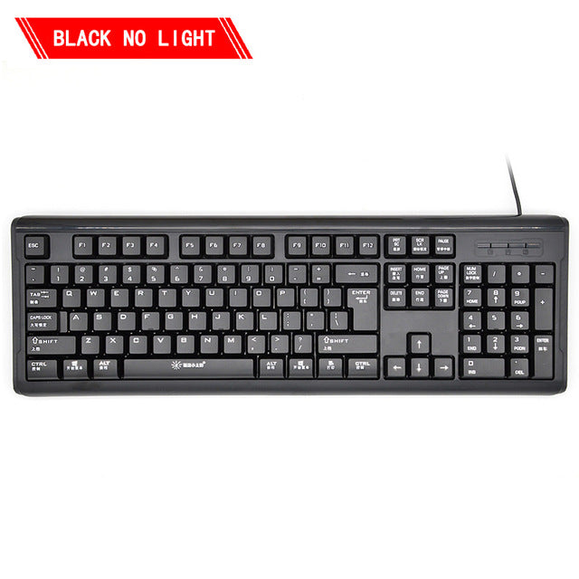 Waterproof Office Computer Laptop Usb Keyboard Key Cap For Tablet Teclado Klavye Keycaps Keypad Keybord