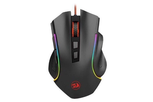 Gaming Mouse 7200 DPI 16.8Million RBG Backlit 8 buttons ergonomic design for programmable Mice gamer LOL  MMO Redragon M607