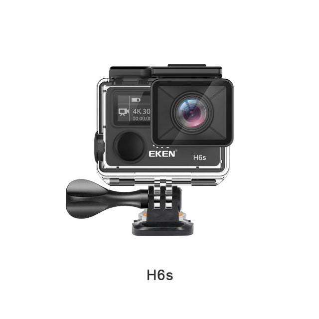 Original EKEN H6S Ultra HD 4k 30fps Action Camera with Ambarella A12 chip inside 30m waterproof EIS go sport camera pro cam dvr