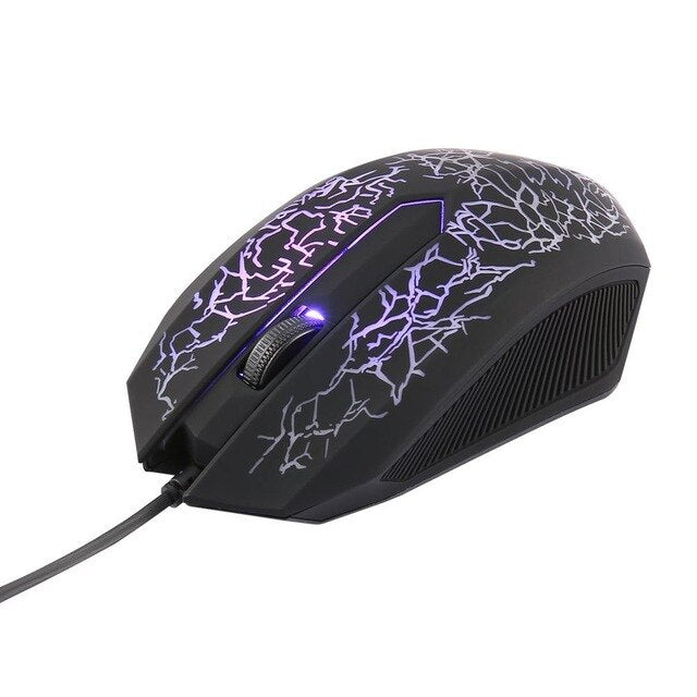 gaming mouse Promotion Small Special Shaped 3 Buttons 3200 DPI USB Wired Luminous Gamer Computer for  Windows XP/Vista/win10