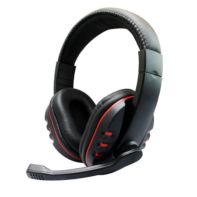 Good Quality on ear Headset Gamer Stereo Deep Bass Gaming Headphones Earphone With Microphone for Computer PC  Laptop Notebook