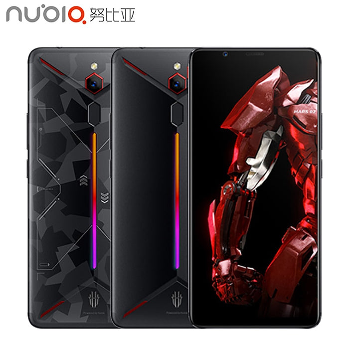 ZTE Nubia Red Magic Mars Game Phone 6.0 inch 6GB/8GB/10GB RAM 128GB/256GB ROM Snapdragon 845 Octa-core Android 9.0 Smartphone