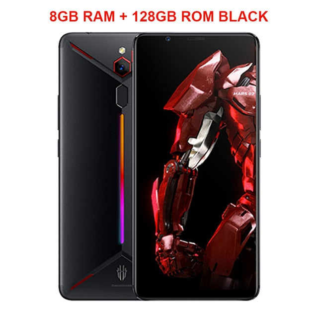 ZTE Nubia Red Magic Mars Game Phone 6.0 inch 6GB/8GB/10GB RAM 128GB/256GB ROM Snapdragon 845 Octa-core Android 9.0 Smartphone