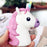 Portable Battery Charger 8000 mah Funny Cute Emoji Unicorn Power Bank 18650 Charge Cartoon Powerbank Mini External Battery Bank