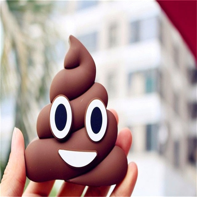Portable Battery Charger 8000 mah Funny Cute Emoji Unicorn Power Bank 18650 Charge Cartoon Powerbank Mini External Battery Bank