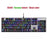 Original Motospeed CK104 Gaming Mechanical keyboard Wired Metal Blue Red Switch Russian V30 LED Backlit RGB for gamer Computer