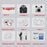 Original SH5 HD drone wide-angle HD 1080p Quadcopter aircraft one-touch landing / takeoff WIFI transmission Rc helicopter