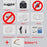 Original SH5 HD drone wide-angle HD 1080p Quadcopter aircraft one-touch landing / takeoff WIFI transmission Rc helicopter