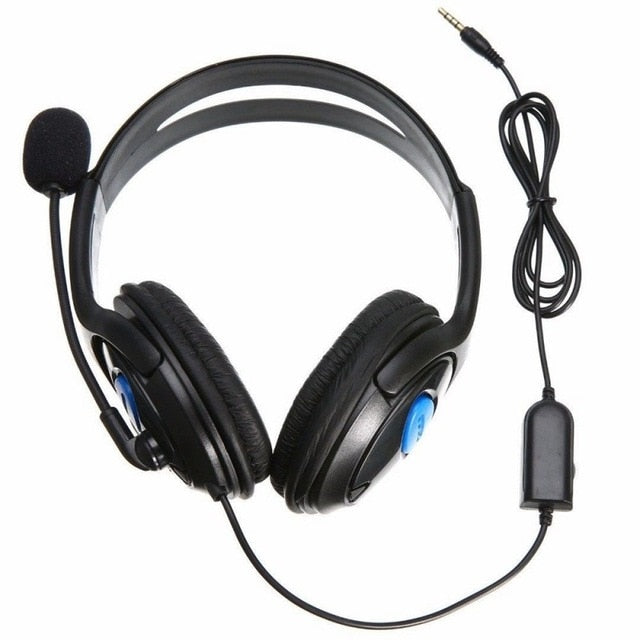 EDAL 3.5mm Wired Earphone Gaming Headphones Headband Game Headset With Mic headphones for computer PS4 Sony PlayStation 4 /PC