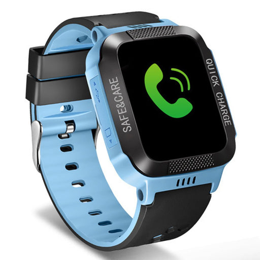 New Y21S Smart Bracelet With Camera Flashlight Touch Screen Smart Watch SOS Phone Call GPS Tracker SIM Children Watch