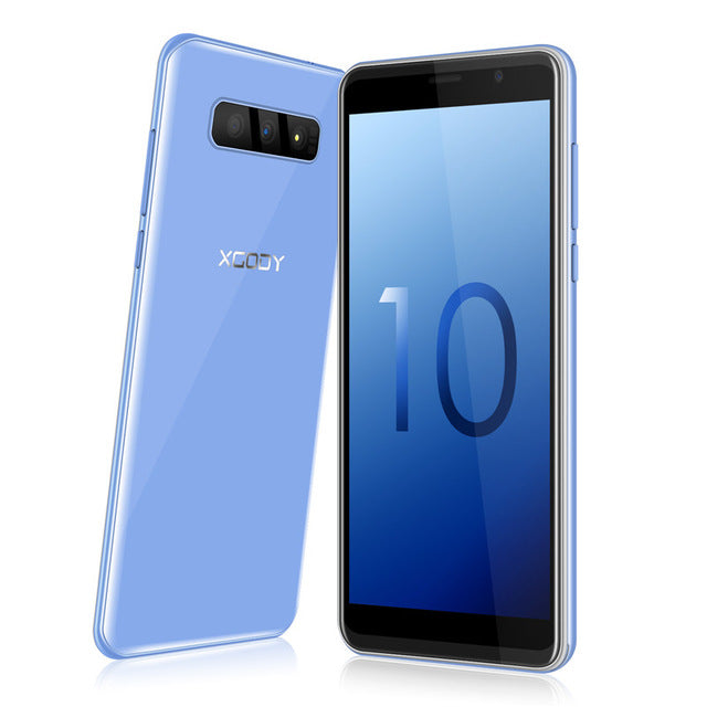 XGODY S10 5.5 inch 3G Smartphone 18:9 RAM 2GB ROM 16GB MT6580 Quad Core Dual Camera Mobile Phone Android 8.1
