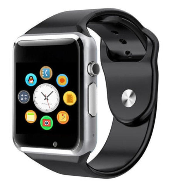 Android Wear A1 Smart Wrist Watch Bluetooth Waterproof GSM Phone Large-Capacity SIM SMS For Android Samsung iPhone
