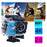 Original 100% H60 Action camera Ultra HD 4K WiFi 1080P 2.0 LCD 170D lens Helmet DV Camera 30m waterproof go pro sports camera