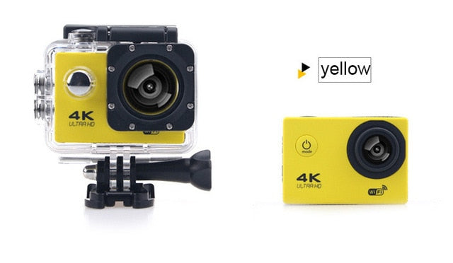 Original 100% H60 Action camera Ultra HD 4K WiFi 1080P 2.0 LCD 170D lens Helmet DV Camera 30m waterproof go pro sports camera