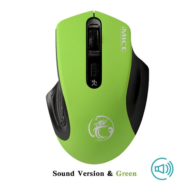 imice USB Wireless mouse 2000DPI Adjustable USB 3.0 Receiver Optical Computer Mouse 2.4GHz Ergonomic Mice For Laptop PC Mouse