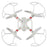 Mini Drone Foldable RC Helicopter 2.4G 4CH Quadcopter RTF Remote Control Toy Mini cheap Helicopters Drones Toys For Children