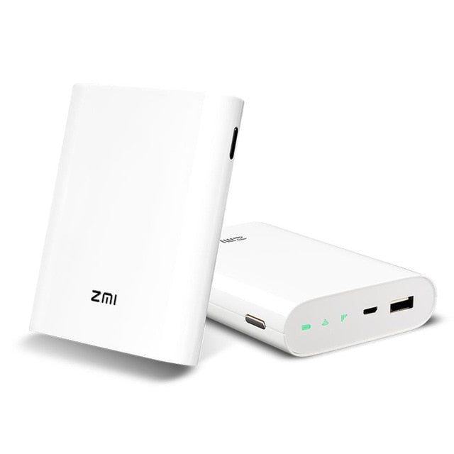 ZMI MF855 4G Wifi Router 7800 mAh Power Bank Wireless wifi repeater 3G4G router Mobile Hotspot 7800mAh Powerbank MF855