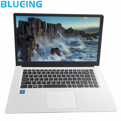 15.6 inch ultra-slim sliver laptop 2GB 32GB SSD large battery Windows 10 WIFI bluetooth notebook computer  PC free shipping