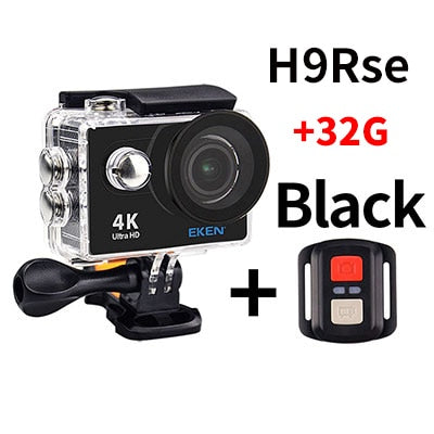 Original EKEN H9 / H9R Ultra 4K HD Wifi Action Camera waterproof 170D 1080p 60FPS underwater go underwater 4 K pro sport cam
