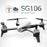RC Quadcopter Optical Flow 1080P HD Dual Camera Dron Real Time Aerial Video RC Drone RTF Drones Aircraft Toys Kid In Stock Sg106