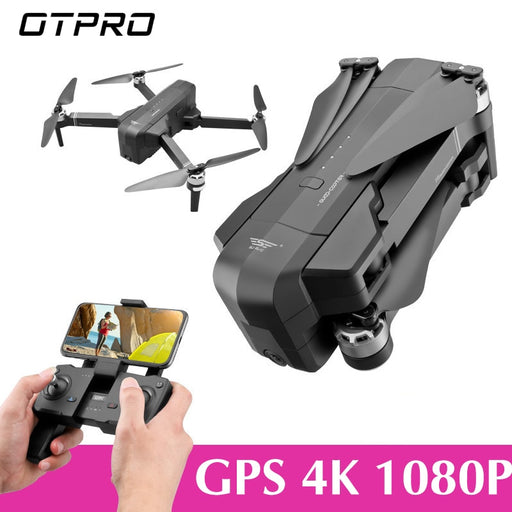 OTPRO Mi Drone WIFI FPV With 4K 30fps 1080P Camera 3-Axis Gimbal GPS RC Racing Drone Quadcopter RTF with Transmitter Z5 F11 DRON