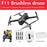 OTPRO Mi Drone WIFI FPV With 4K 30fps 1080P Camera 3-Axis Gimbal GPS RC Racing Drone Quadcopter RTF with Transmitter Z5 F11 DRON