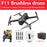 OTPRO Mi Drone WIFI FPV With 4K 30fps 1080P Camera 3-Axis Gimbal GPS RC Racing Drone Quadcopter RTF with Transmitter Z5 F11 DRON