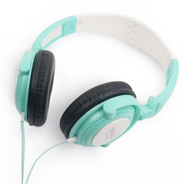 New Wired Headphones with Mic Gaming Headset Music Earphones 3.5mm AUX Foldable For Phones MP4 Computer PC fone de ouvido